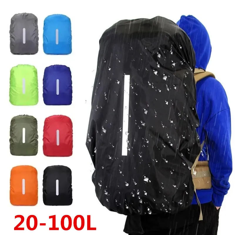 Camping Cooking Cover - Nuovo zaino riflettente impermeabile copertura antipioggia
