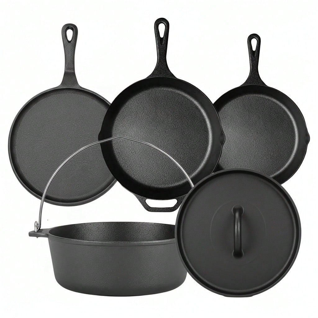 Camping Cooking Pots And Pans Set - PACILACK Set di Pentole e Padelle
