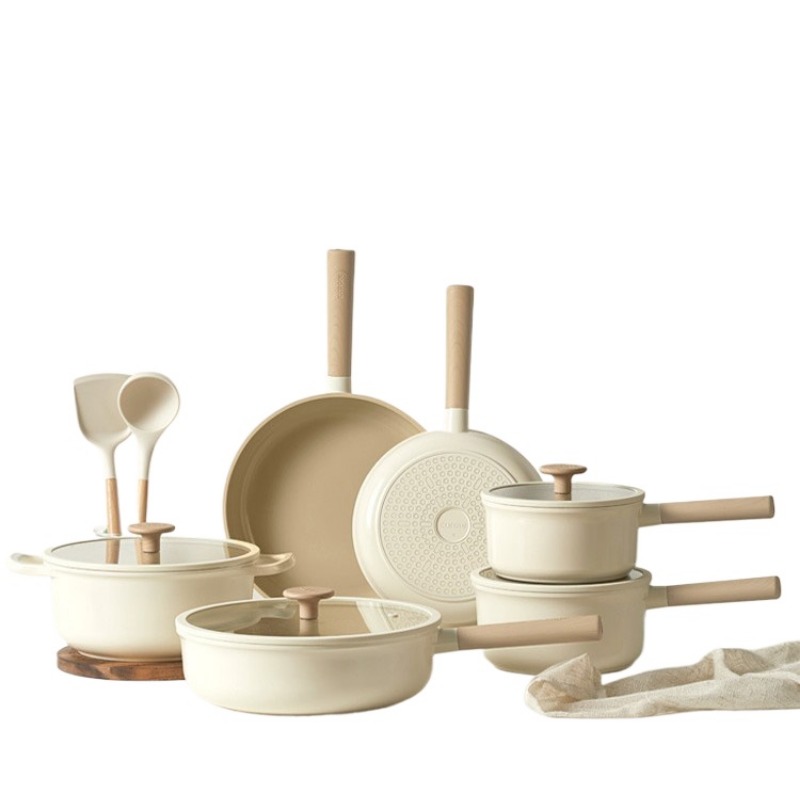 Camping Cooking Pots And Pans Set - Set di Pentole e Padelle in