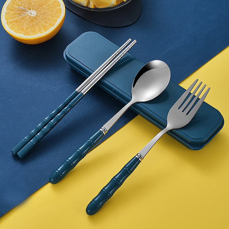 Camping Cooking Utensils Kit - 3 pezzi bacchette cucchiai forchette set