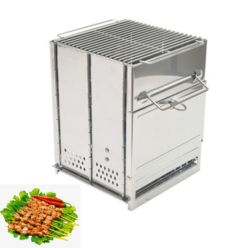 Camping Cooking Wood Stove - Stufa a Legna per Campeggio, Attrezzatura