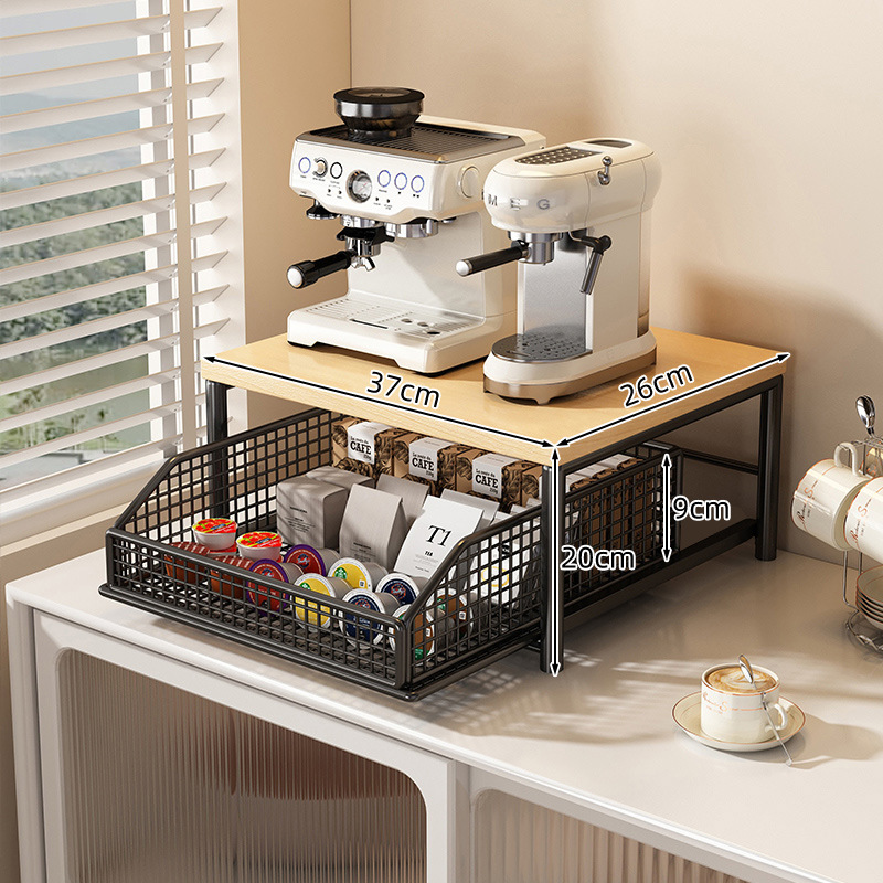 Pocket Coffee Maker - Organizzatore Estraibile per Macchina da Caffè,