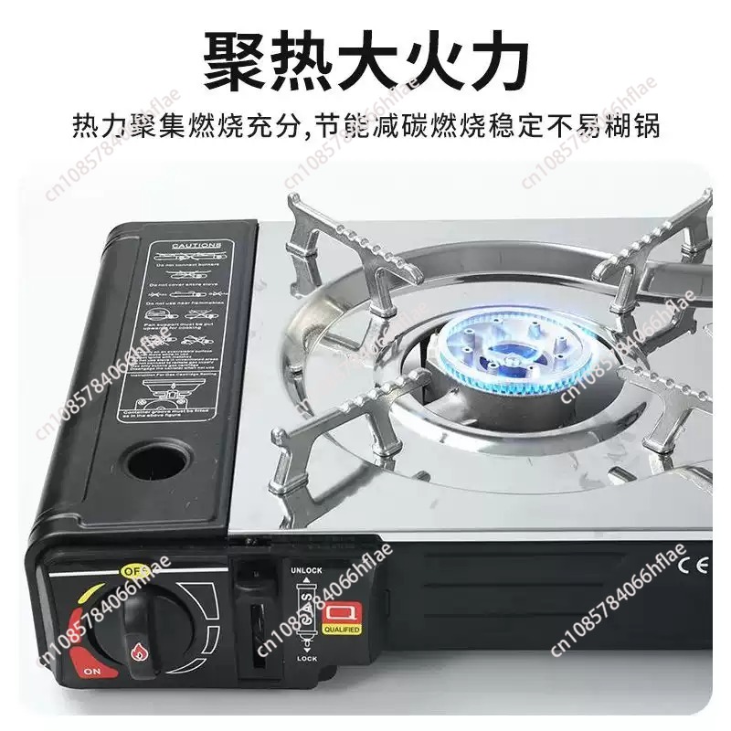 Camping Double Cooking Stove - Fornello a Gas Portatile a 2
