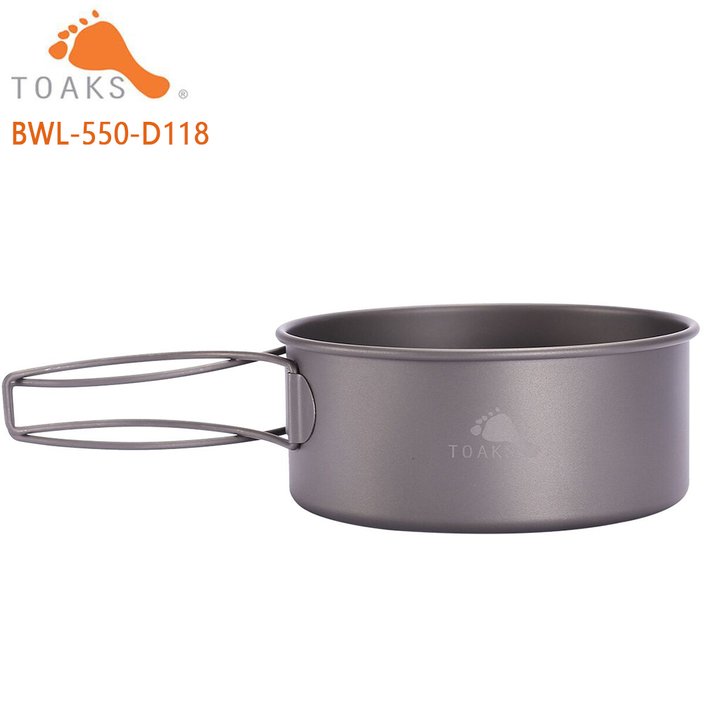 TOAKS BWL-550 di Titanio di Ca - Camping Cooking Utensils Kit recensione e prezzo