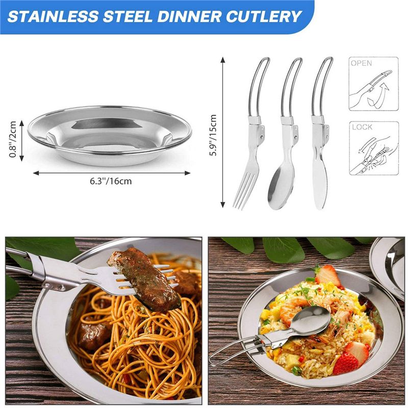 【ACQUISER】 Pentole da campeggi - Camping Cooking Pots And Pans Set recensione e prezzo
