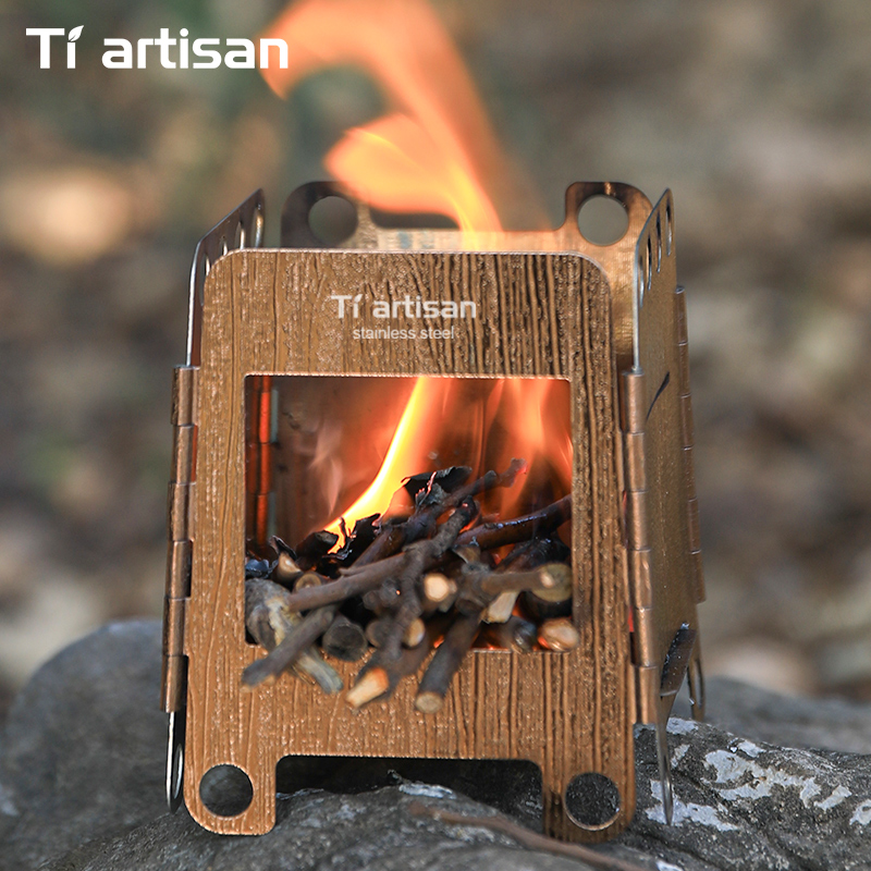 Fornello da Campeggio Tiartisa - Camping Cooking Wood Stove recensione e prezzo