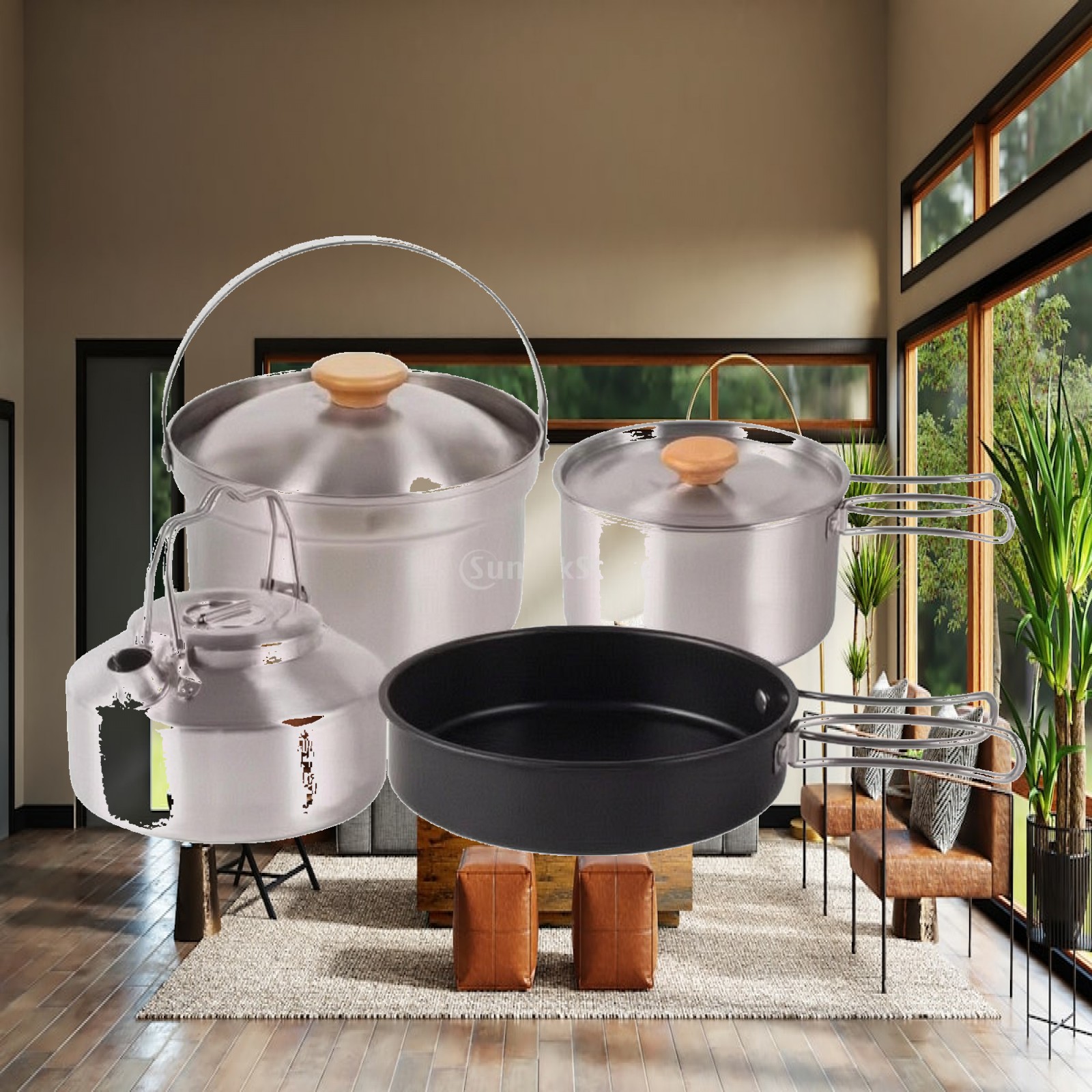 Set da Cucina da Campeggio in  - Camping Cooking Set For 4 recensione e prezzo