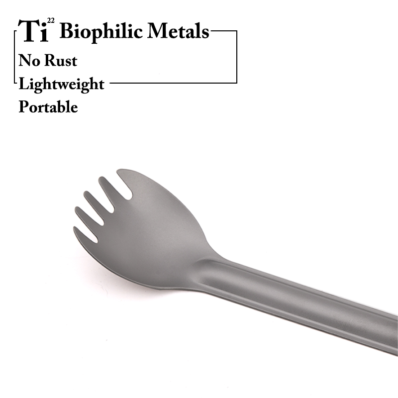 TiTo Cucchiaio Spork in titani - Camping Cooking Utensils Kit recensione e prezzo