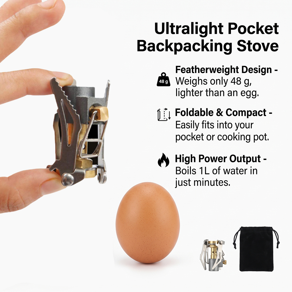 Fornello a Gas Ultraleggero Pa - Camping Cooking Wood Stove recensione e prezzo