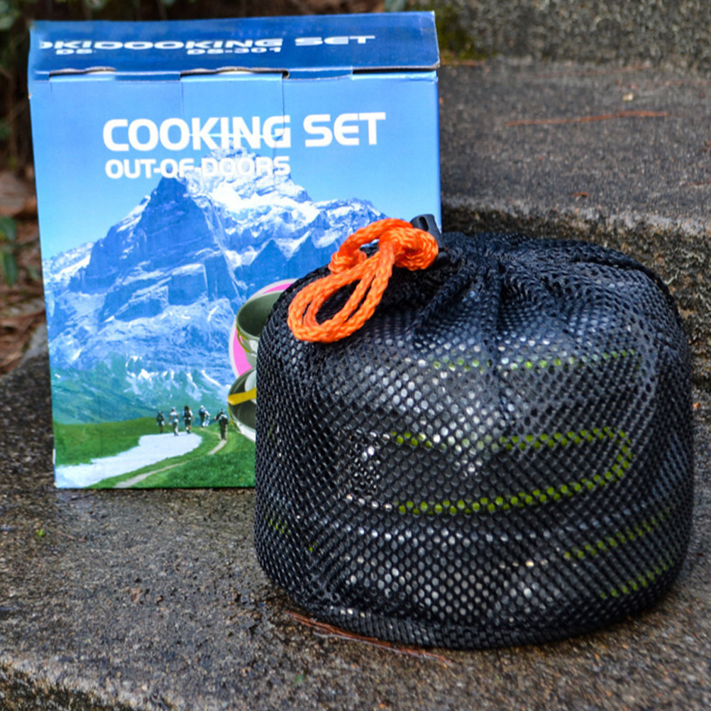1 Set di Utensili da Cucina pe - Camping Cooking Pots And Pans Set recensione e prezzo