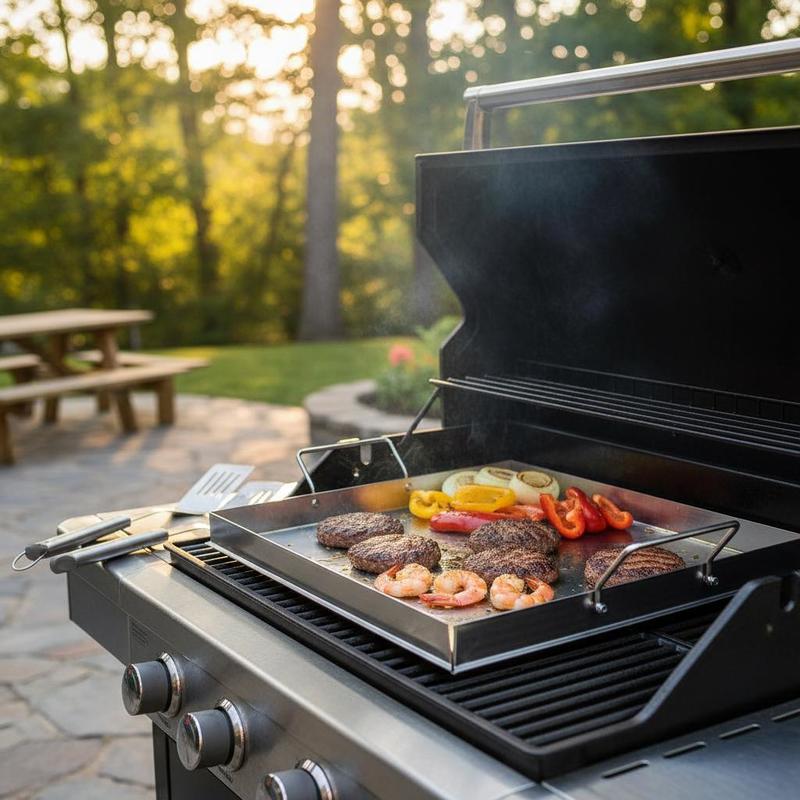 Piastra universale piatta 18x1 - Camping Cooking Gas recensione e prezzo