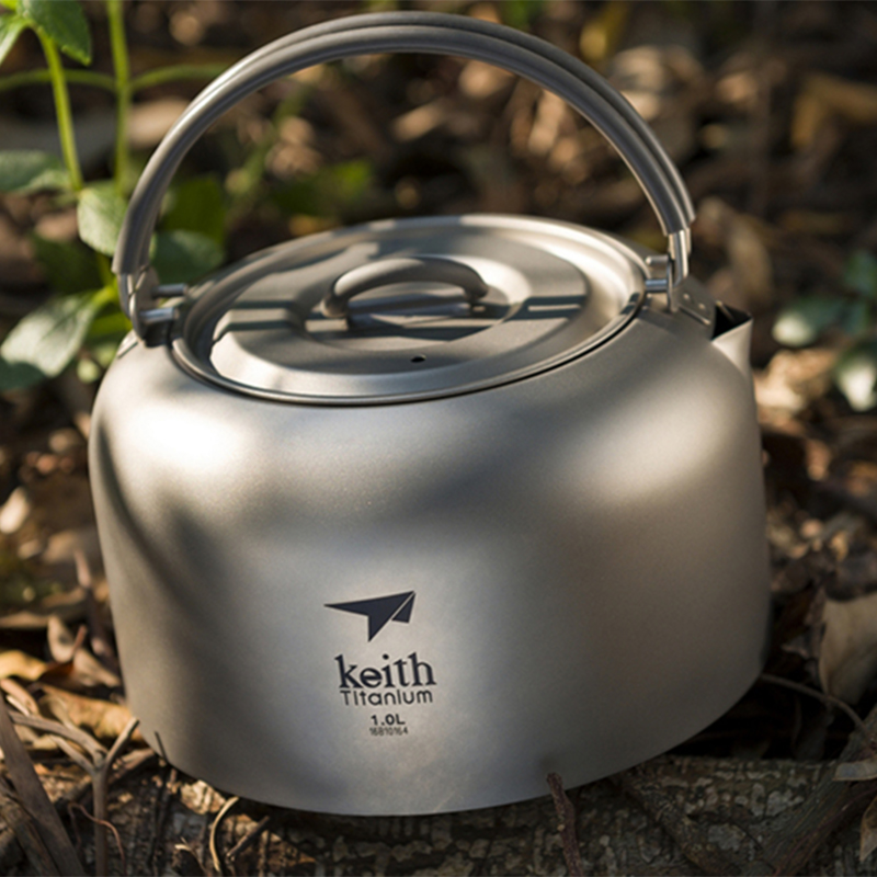 Bollitore Keith Titanium 1L, p - Camping Cooking Utensils Kit recensione e prezzo