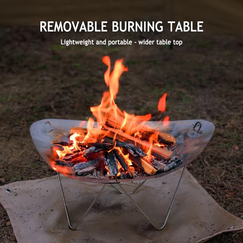Stufa a Legna Portatile in Acc - Camping Cooking Wood Stove recensione e prezzo
