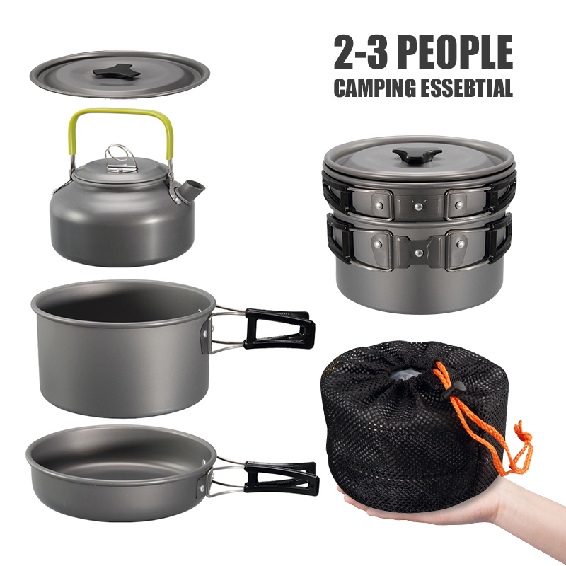 WESTTUNE Kit di pentole da cam - Camping Outdoor Cooking Table recensione e prezzo