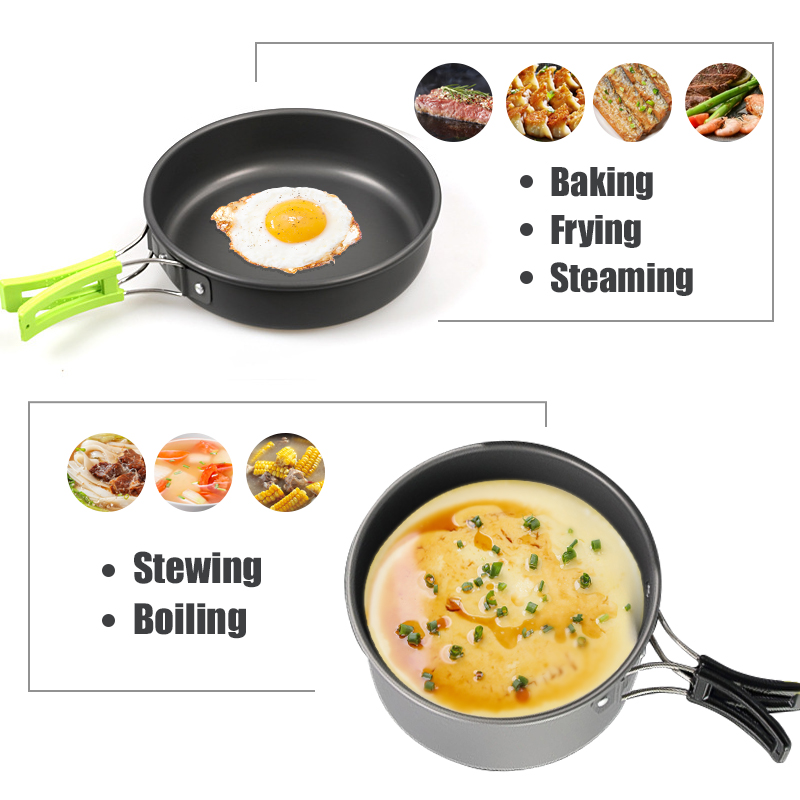 WESTTUNE Kit di pentole da cam - Camping Outdoor Cooking Table recensione e prezzo