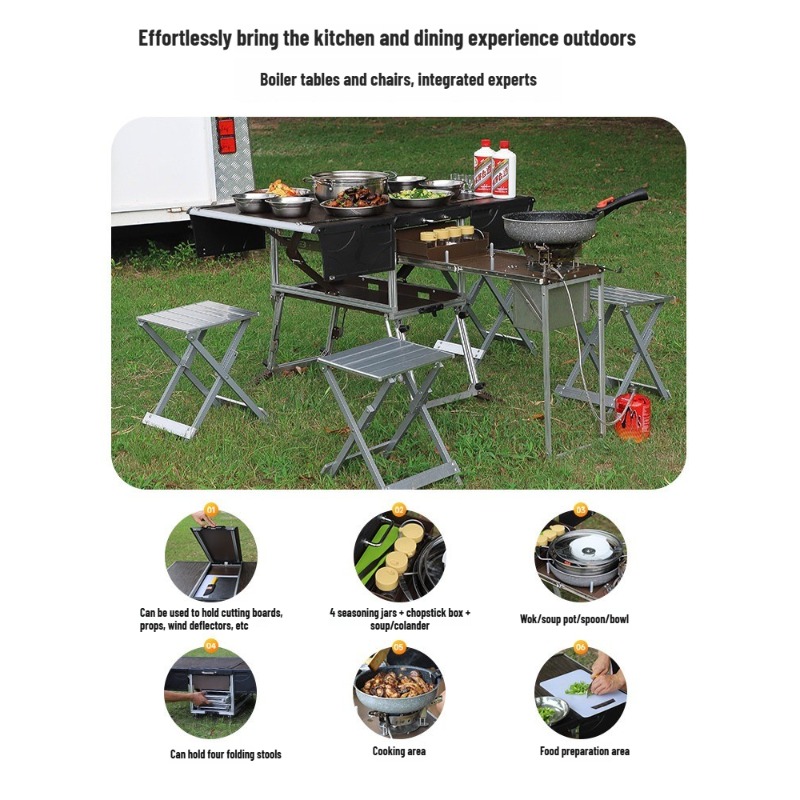 Cucina Mobile da Esterno Porta - Camping Cooking Equipment Electric recensione e prezzo