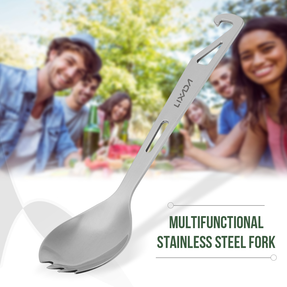 Lixada Spork in acciaio inossi - Camping Cooking Utensils Kit recensione e prezzo