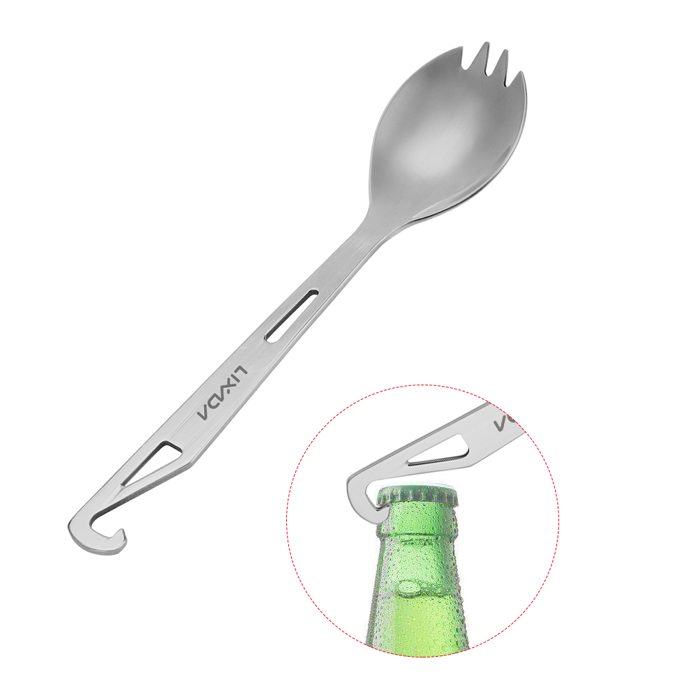 Lixada Spork in acciaio inossi - Camping Cooking Utensils Kit recensione e prezzo