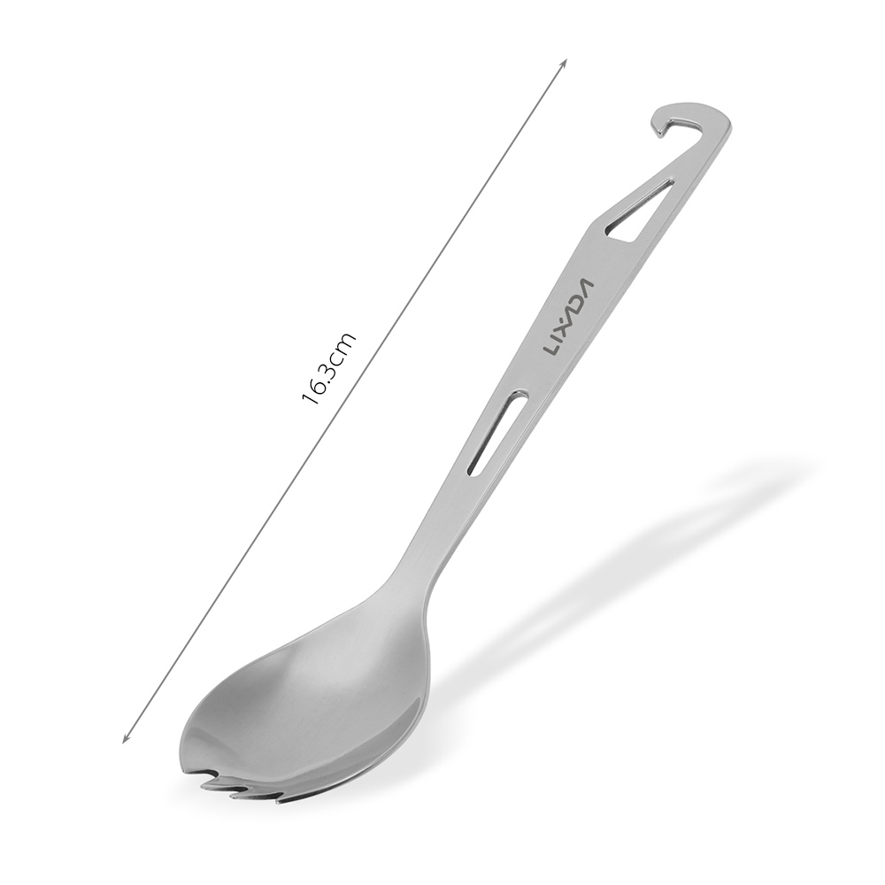 Lixada Spork in acciaio inossi - Camping Cooking Utensils Kit recensione e prezzo