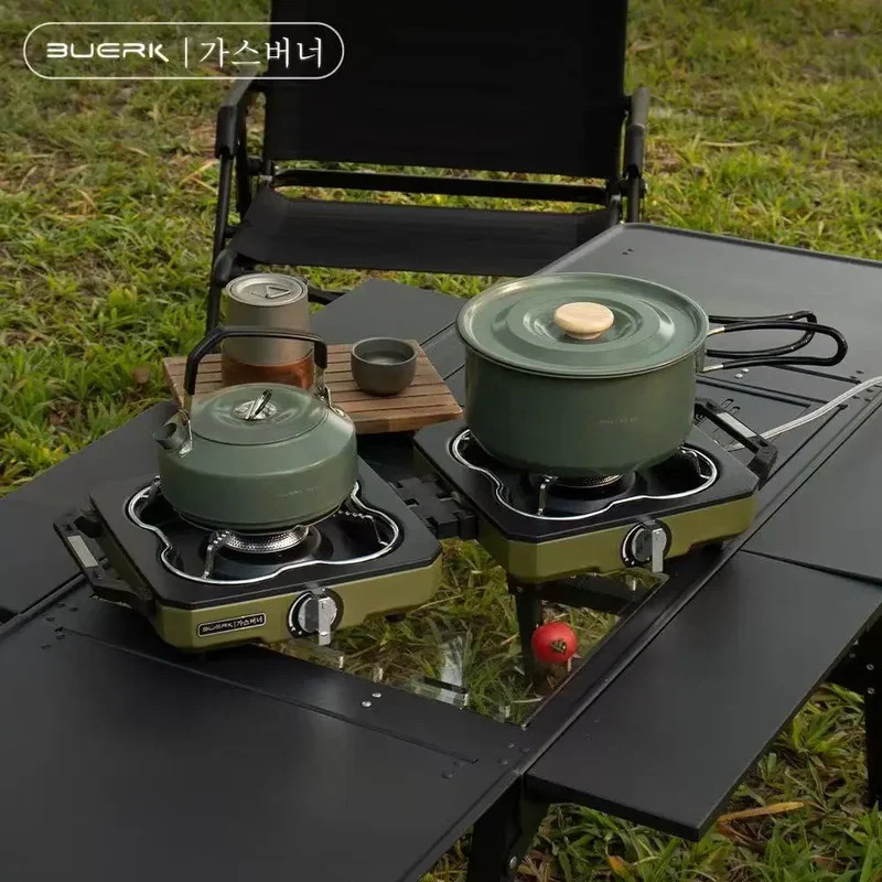BUERK Fornello da campeggio Do - Camping Double Cooking Stove recensione e prezzo