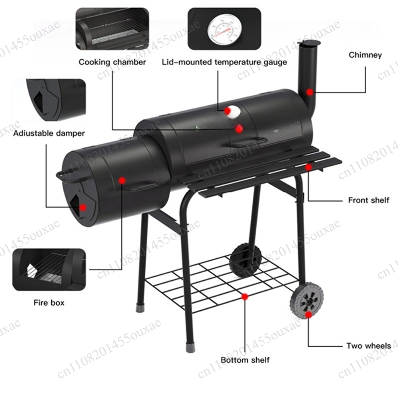 Griglia a carbone bifacciale g - Camping Double Cooking Stove recensione e prezzo