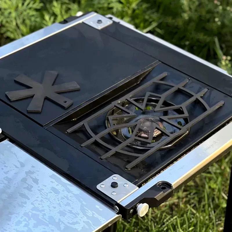 Telaio per fornello da campegg - Camping Cooking Cover recensione e prezzo