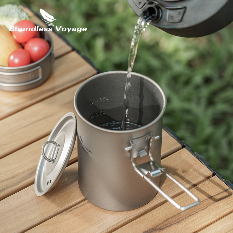 Boundless Voyage 900ml Titaniu - Camping Cooking Utensils Kit recensione e prezzo