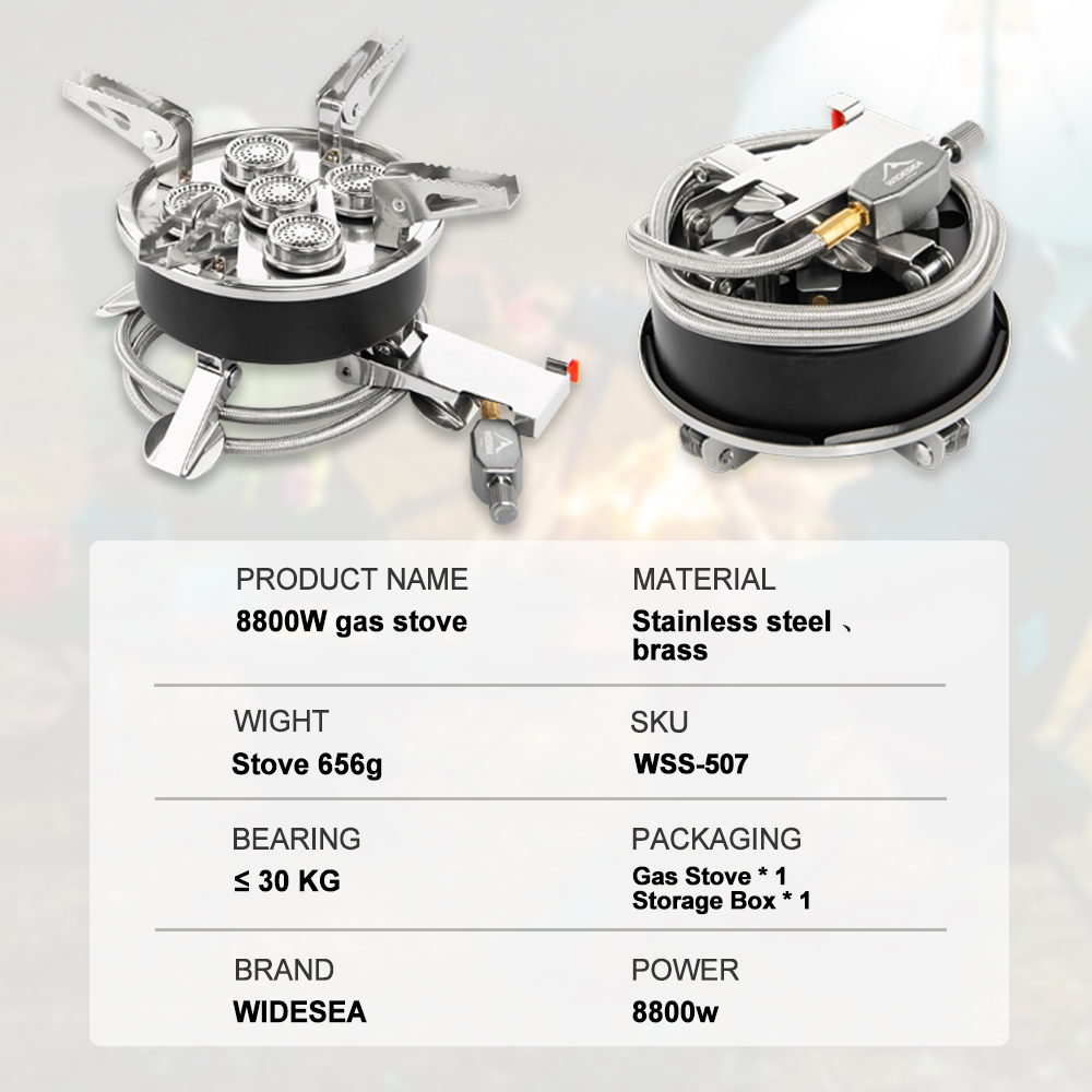 Widesea Camping 5in1 Fornello  - Camping Cooking Wood Stove recensione e prezzo