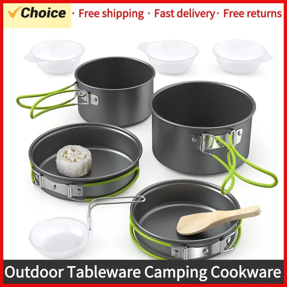 Set di Utensili da Campeggio p - Camping Cooking Set For 4 recensione e prezzo