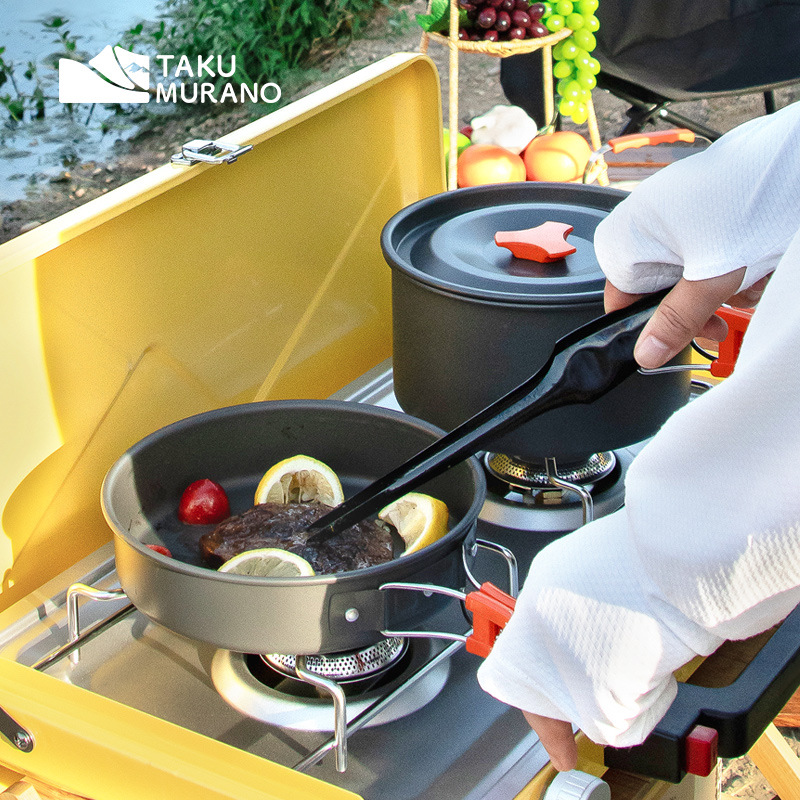 Set di Pentole da Campeggio pe - Camping Cooking Set For 4 recensione e prezzo