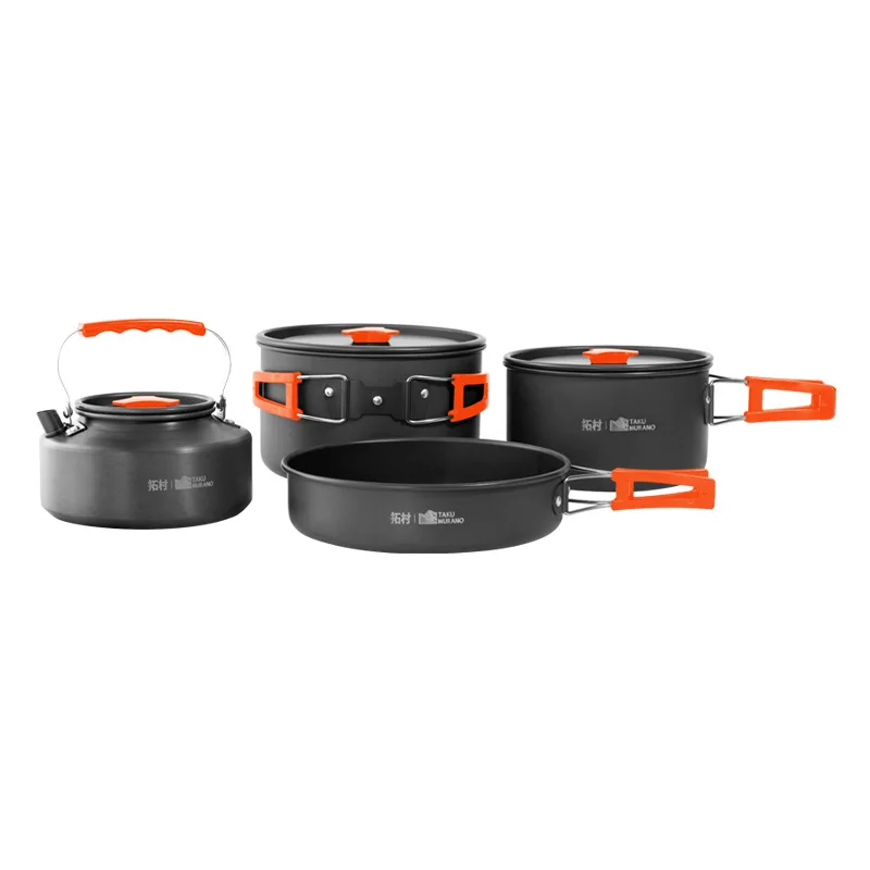 Set di Pentole da Campeggio pe - Camping Cooking Set For 4 recensione e prezzo