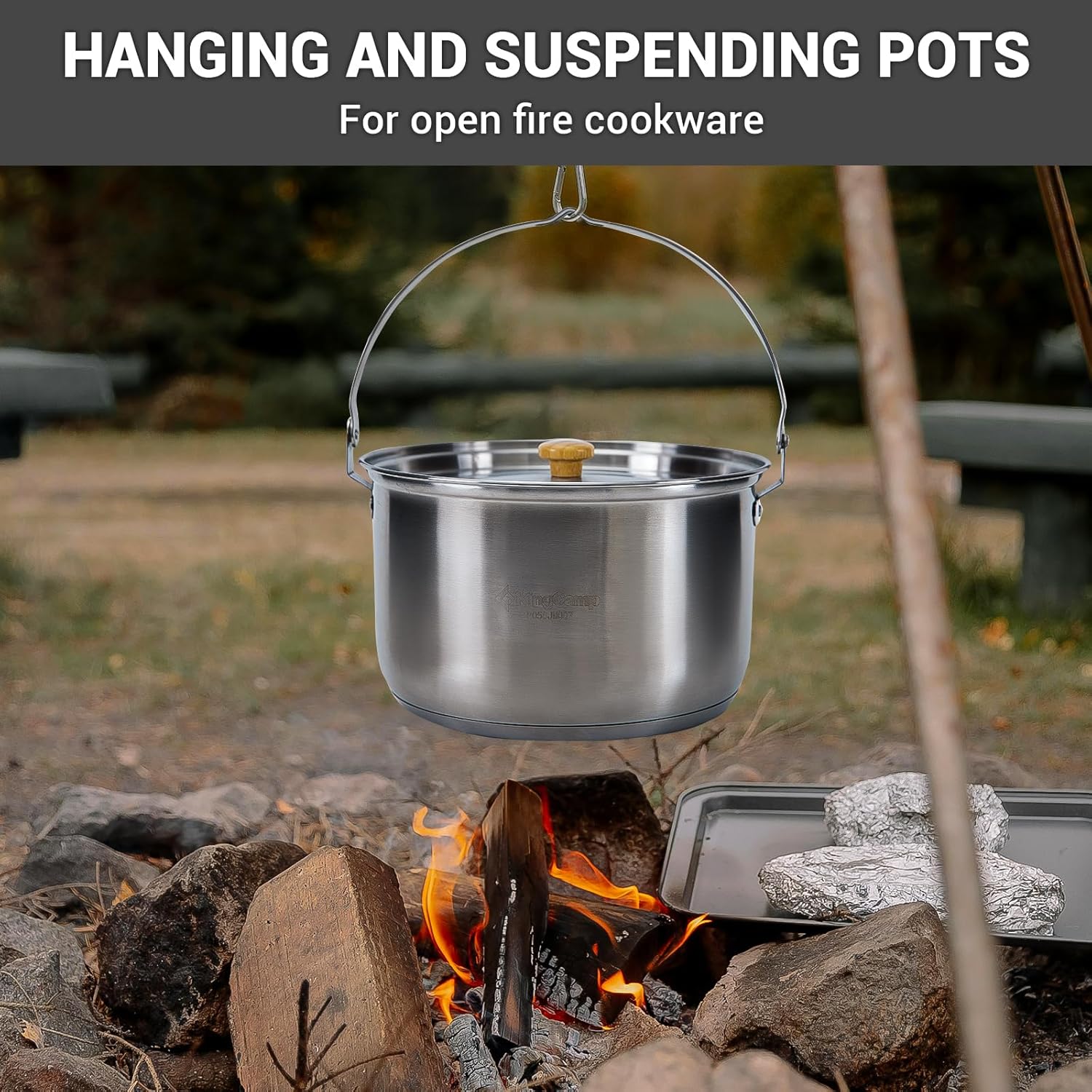 Set di Pentole da Campeggio in - Camping Cooking Pots And Pans Set recensione e prezzo