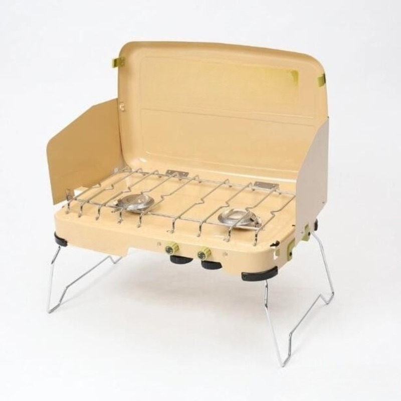 Fornello a cassetta portatile  - Camping Double Cooking Stove recensione e prezzo