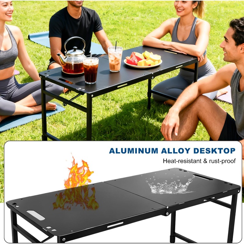Tavolo da Campeggio Pieghevole - Camping Outdoor Cooking Table recensione e prezzo