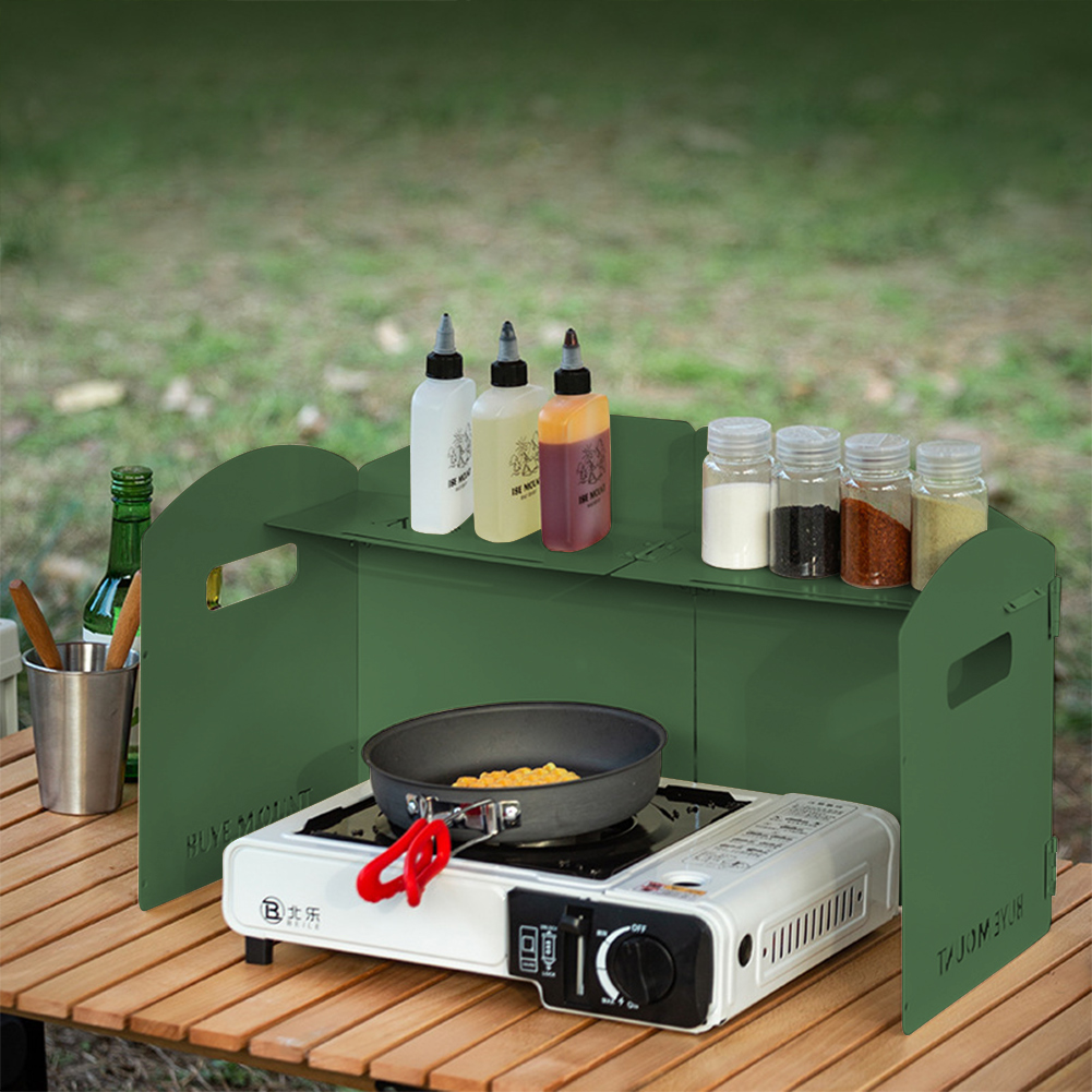 Parabrezza pieghevole per forn - Camping Cooking Cover recensione e prezzo