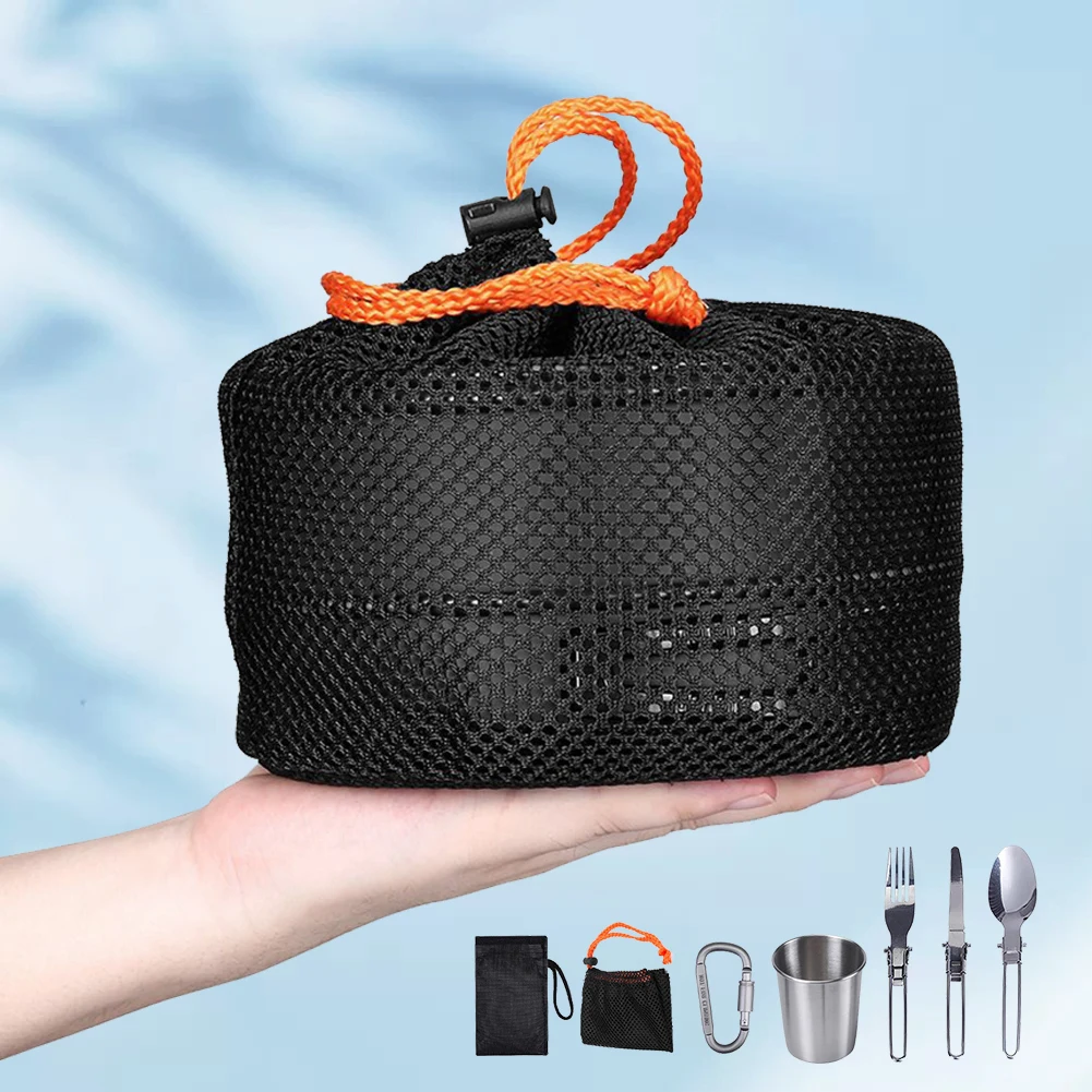 Kit da Cucina da Campeggio: Bo - Camping Cooking Pots And Pans Set recensione e prezzo