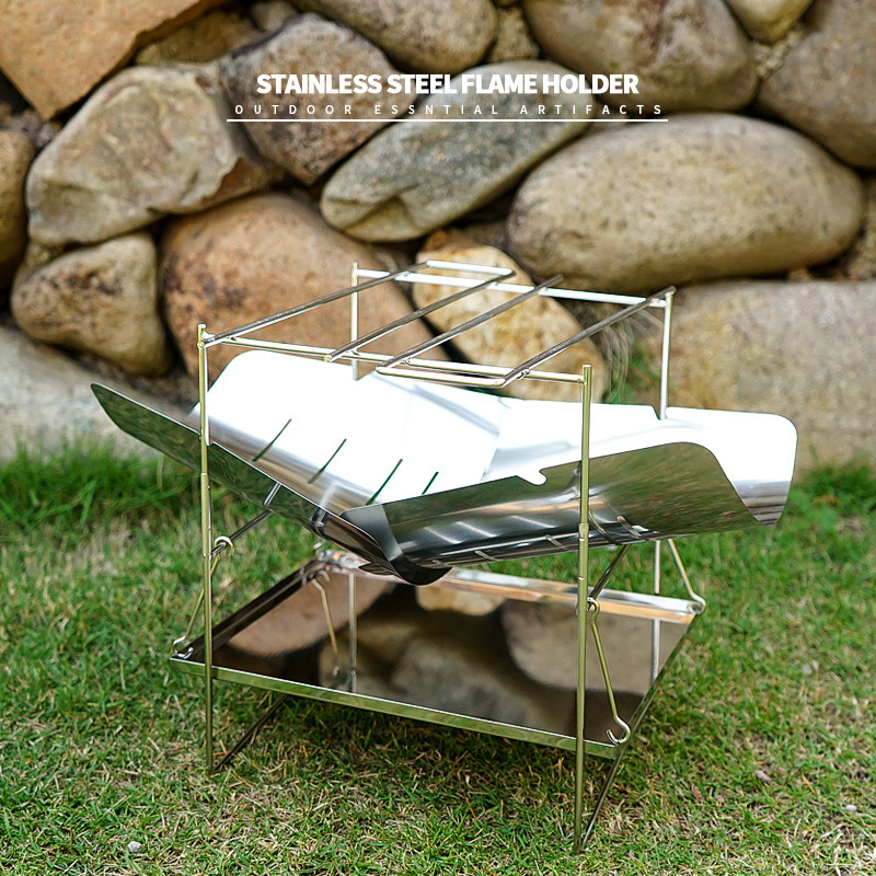 Fornello da campeggio a legna  - Camping Cooking Wood Stove recensione e prezzo